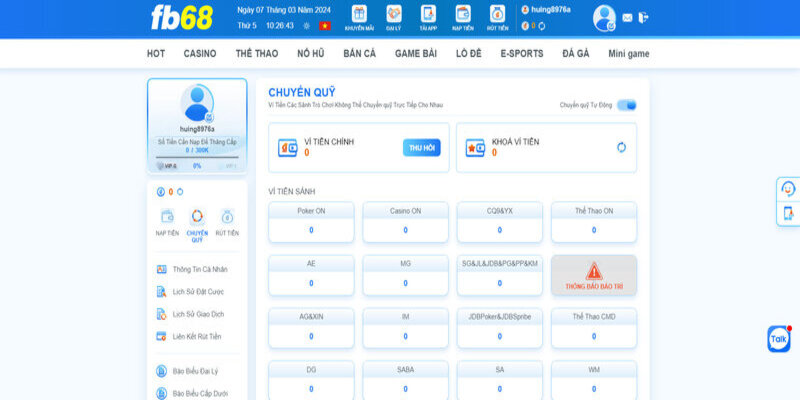 Hướng dẫn rút tiền Fb68 thành công 100%