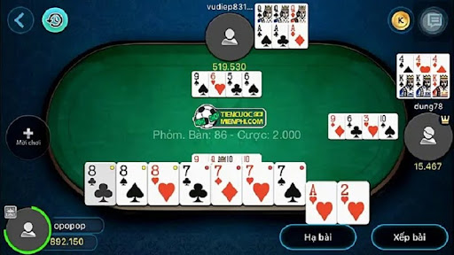 Hướng dẫn cách chơi phỏm hay nhất tại MU88