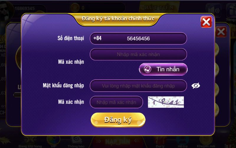 Hướng dẫn các bước tạo tài khoản tại 68 Game Bài nhanh chóng 