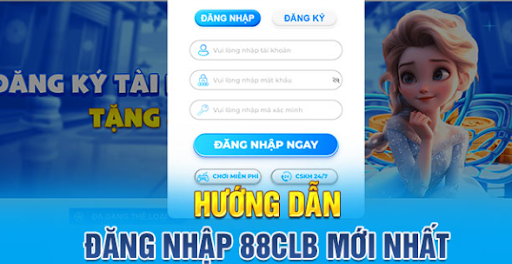 Cách tạo tài khoản 88clb