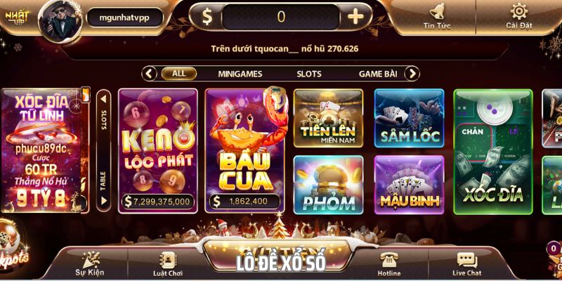 Lô đề xổ số là sản phẩm giải trí quen thuộc với nhiều người