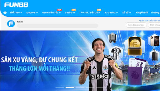 Fun88 - Điểm đến của những trải nghiệm thú vị