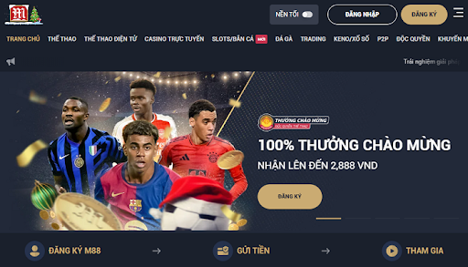M88 - Ông lớn trong ngành cá cược trực tuyến