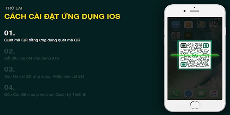 Hướng dẫn tải app V9bet về cho iOS