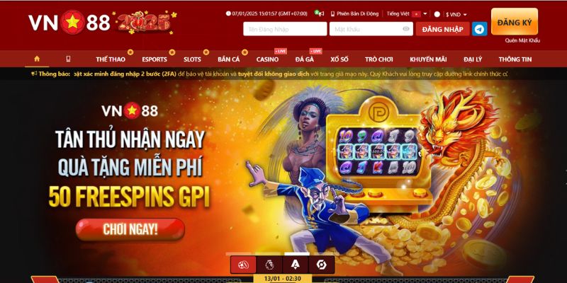 Link vào VN88 Chính Thức