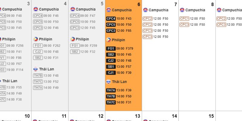 Alo789 cung cấp lịch thi đấu chi tiết