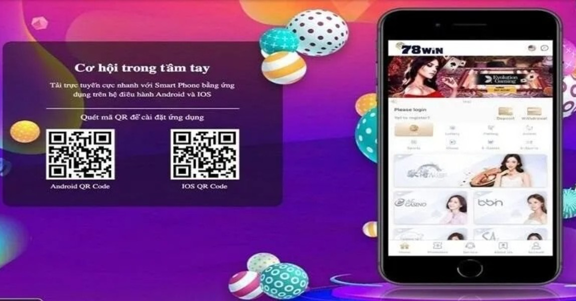 thành viên khi tải app 78Win