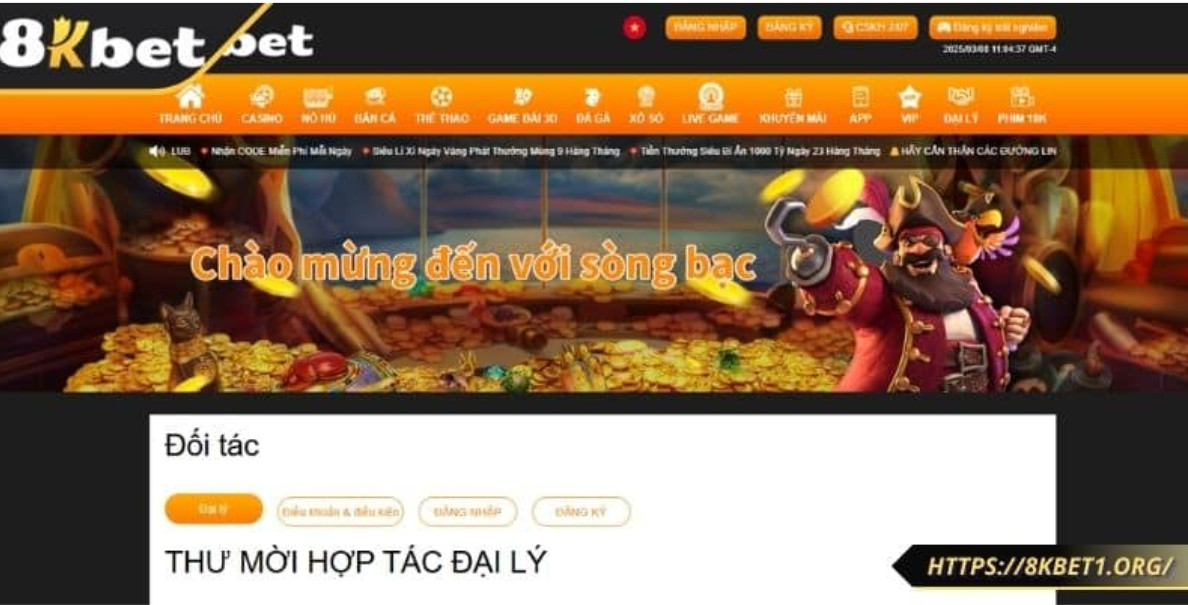 Các điều kiện cần có để tham gia chính sách đại lý 8KBET