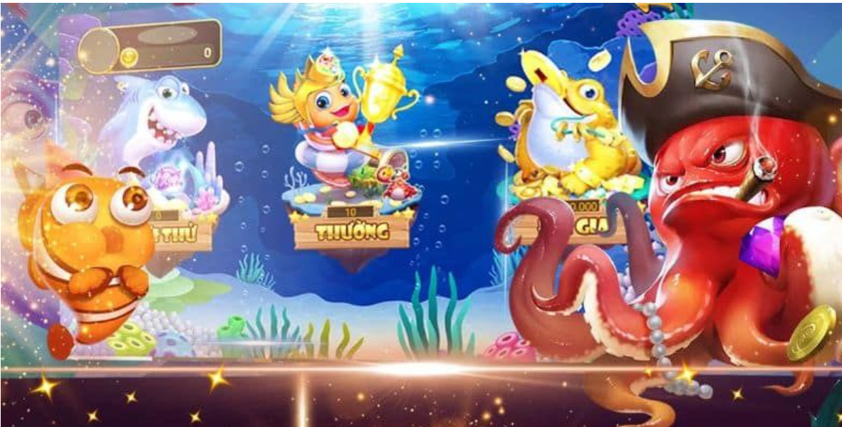 Các biểu tượng sinh vật trong Game Bắn Cá GO