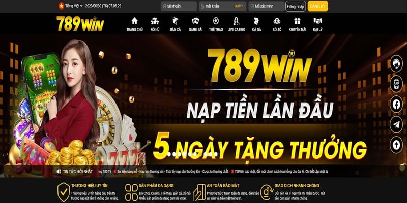 Các yếu tố thu hút tại sân chơi cá cược nhà cái 789Win