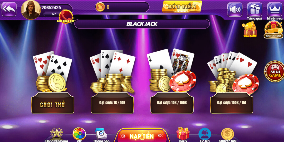 Các loại mã code tại game bài Zbet