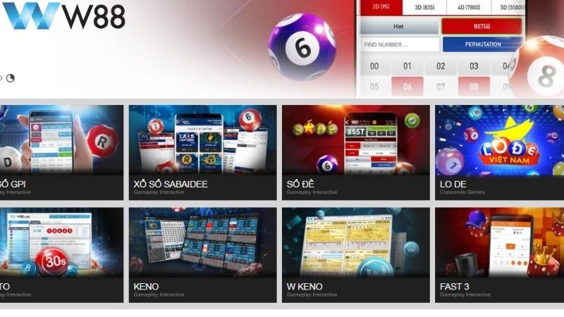 Hướng dẫn chơi xổ số tại W88 chuẩn xác