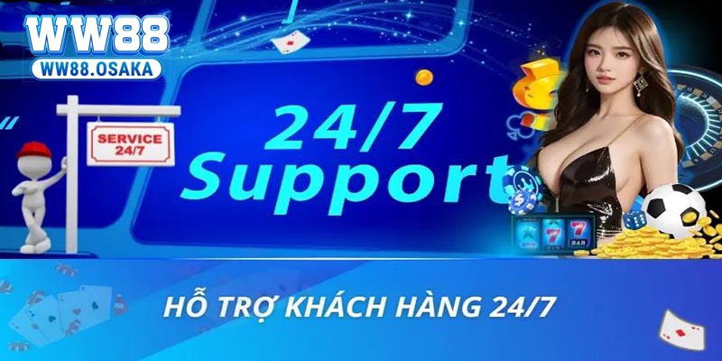 Dịch vụ kết nối và hỗ trợ người chơi tại live casino WW88 hoàn hảo