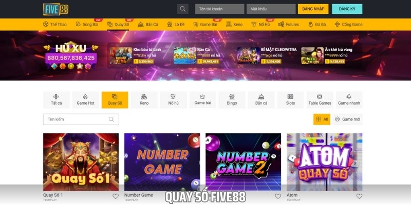 Quay Số Five88 - Đổi Đời Nhanh Chóng