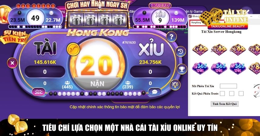 Dựa vào tiêu chí lựa chọn nhà cái uy tín