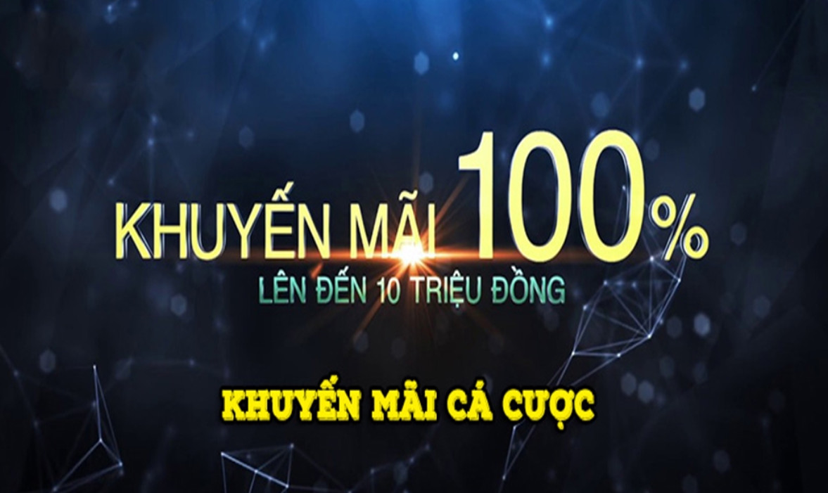 Thưởng nạp lần đầu 100% cho thể thao