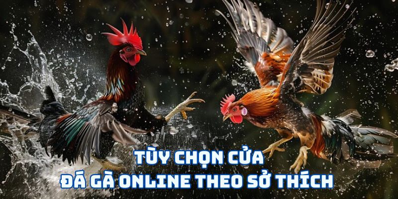 Tùy chọn cửa đá gà online theo sở thích 