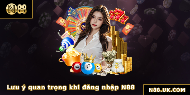 Lưu ý quan trọng khi đăng nhập N88