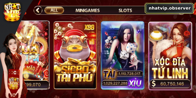 Tính năng thu hút người dùng tại sảnh Casino Nhatvip