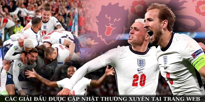 Các giải đấu được cập nhật thường xuyên tại trang web