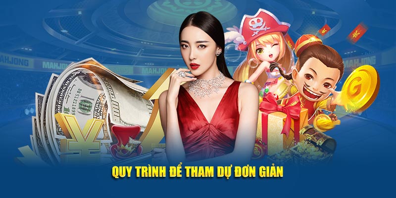 Quy trình để tham dự đơn giản