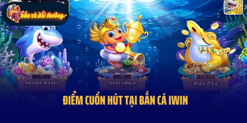 Điểm cuốn hút tại bắn cá Iwin