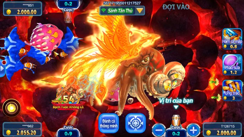 Bí quyết chơi bắn cá C54 giúp kiếm thưởng nhanh chóng