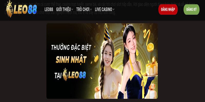 Nhà cái Leo88 đem đến trải nghiệm hay
