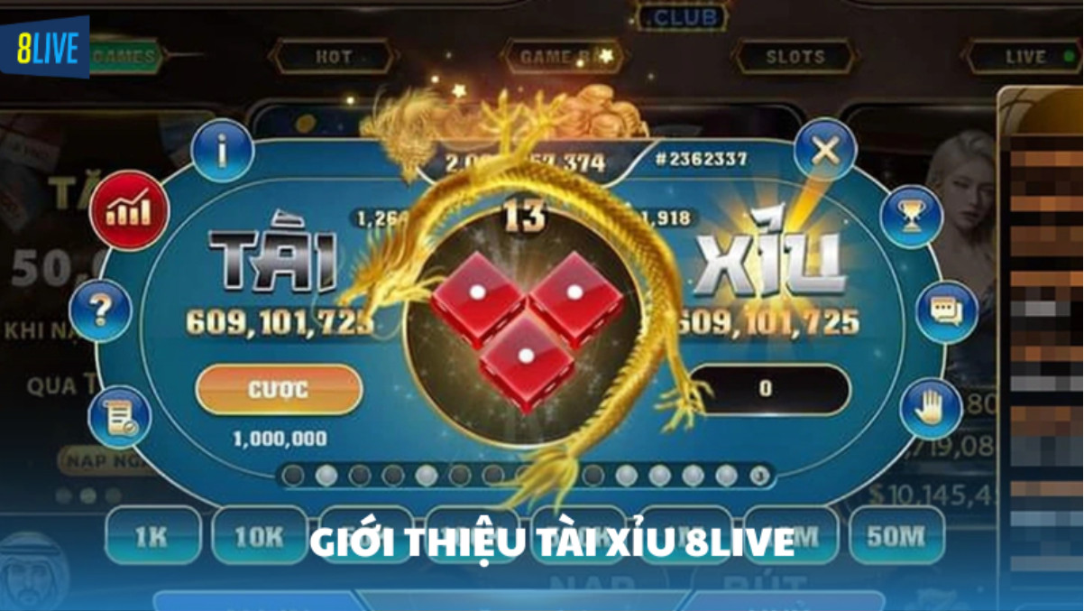 Giới thiệu luật chơi tài xỉu 8Live