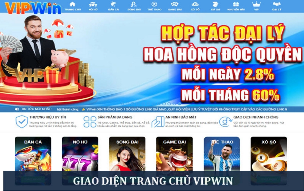 Giao diện VIpwin