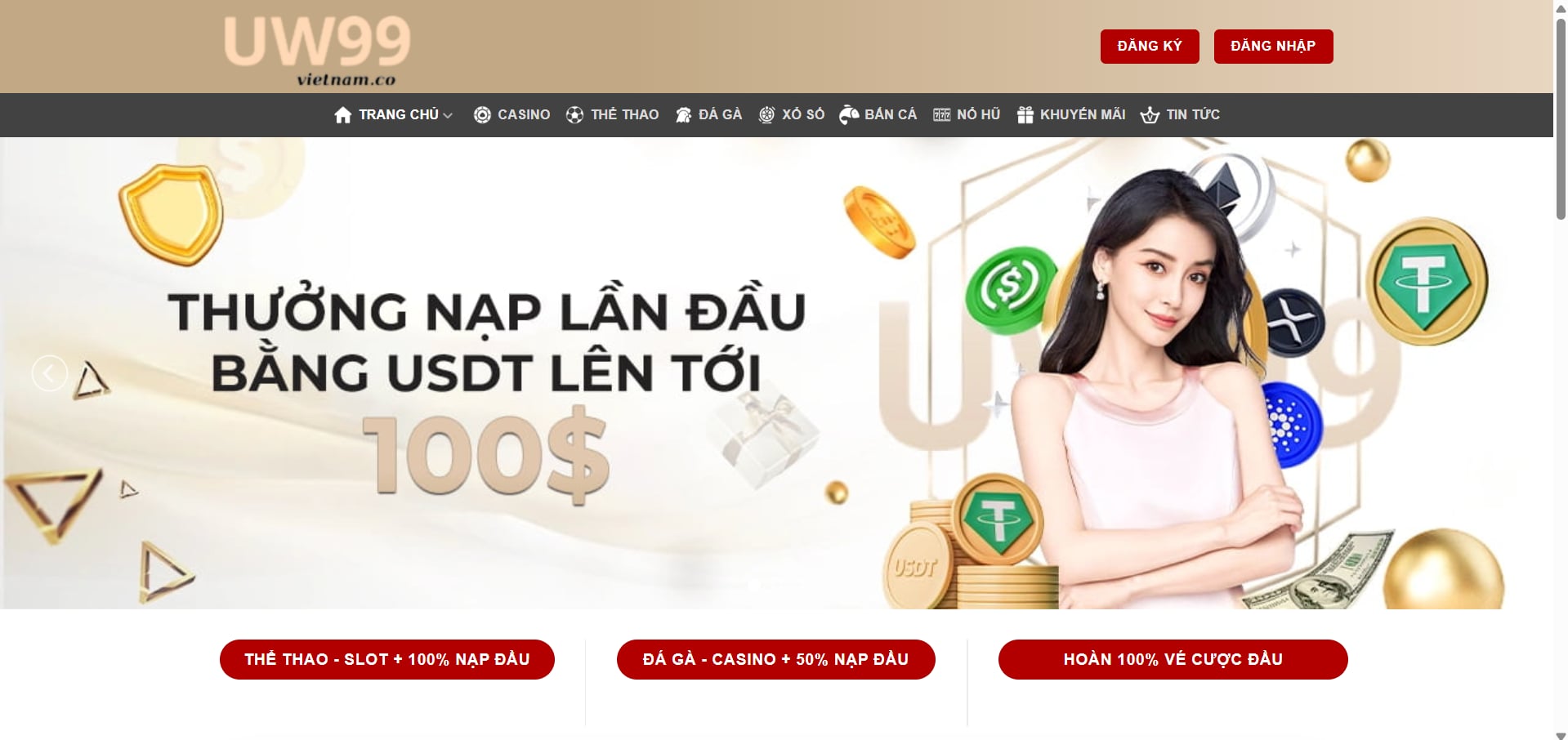UW99 – Nền tảng cá cược thể thao toàn diện