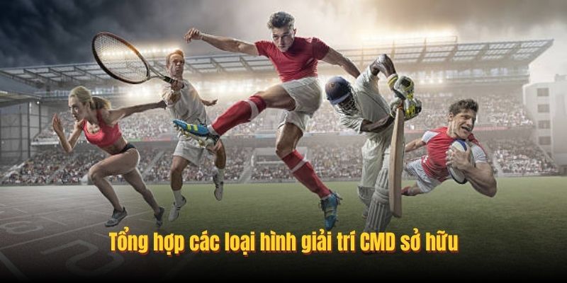 Tổng hợp các loại hình giải trí CMD sở hữu